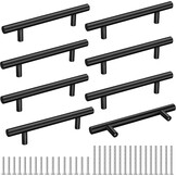 Set van 4 roestvrijstalen meubelgrepen - Gatafelstand: 128 mm - Kastgrepen - Deurgrepen - Ladegrepen - Kastdeuren - Keukengrepen