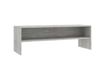 vidaXL Tv-meubel 120x40x40 cm bewerkt hout betongrijs