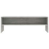 vidaXL Tv-meubel 120x40x40 cm bewerkt hout betongrijs