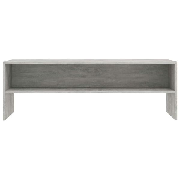 vidaXL Tv-meubel 120x40x40 cm bewerkt hout betongrijs