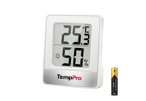 Digitale Thermo-Hygrometer TP49 Wit - 37% Korting