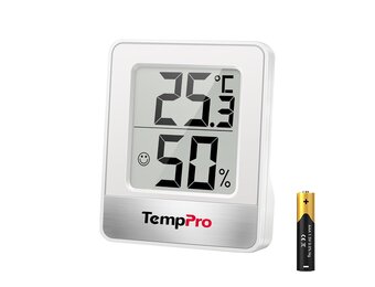 Digitale Thermo-Hygrometer TP49 Wit - 37% Korting