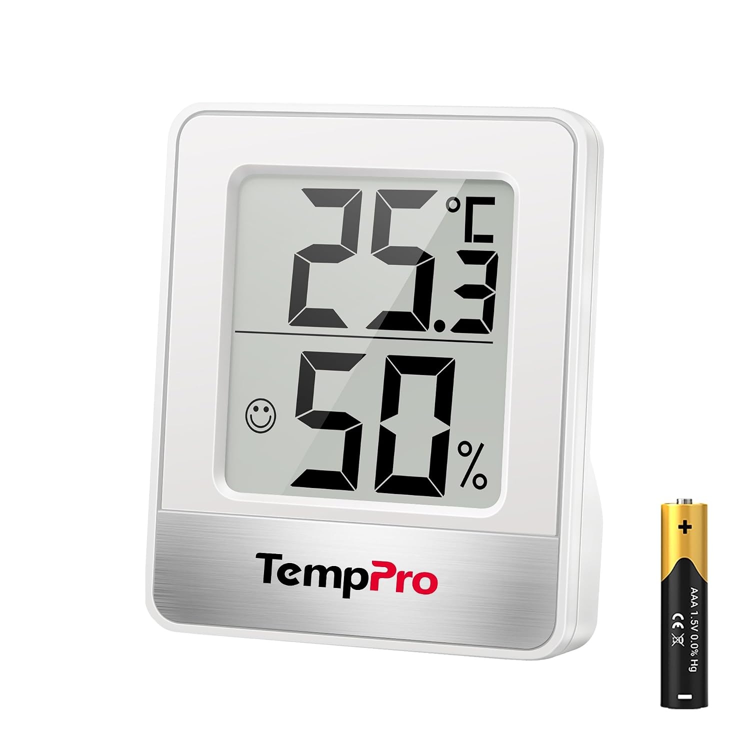 Digitale Thermo-Hygrometer TP49 Wit - 37% Korting