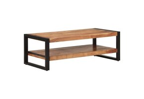 Salontafel Massief Acaciahout 120x55x40 cm - 41% Korting