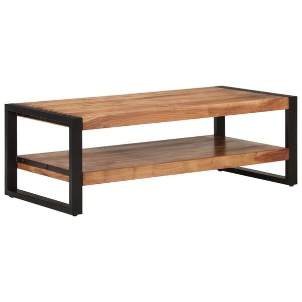 Salontafel Massief Acaciahout 120x55x40 cm - 35% Korting