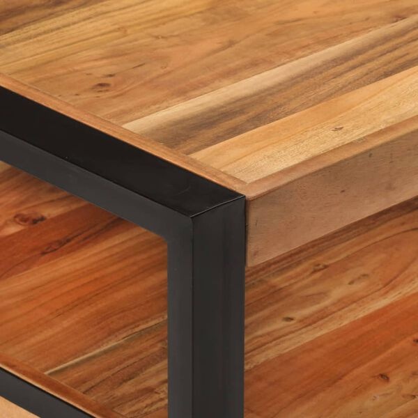 Salontafel Massief Acaciahout 120x55x40 cm - 35% Korting