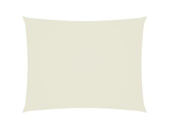 Rechthoekig zonnescherm 5x7m crèmekleurig - 34% korting