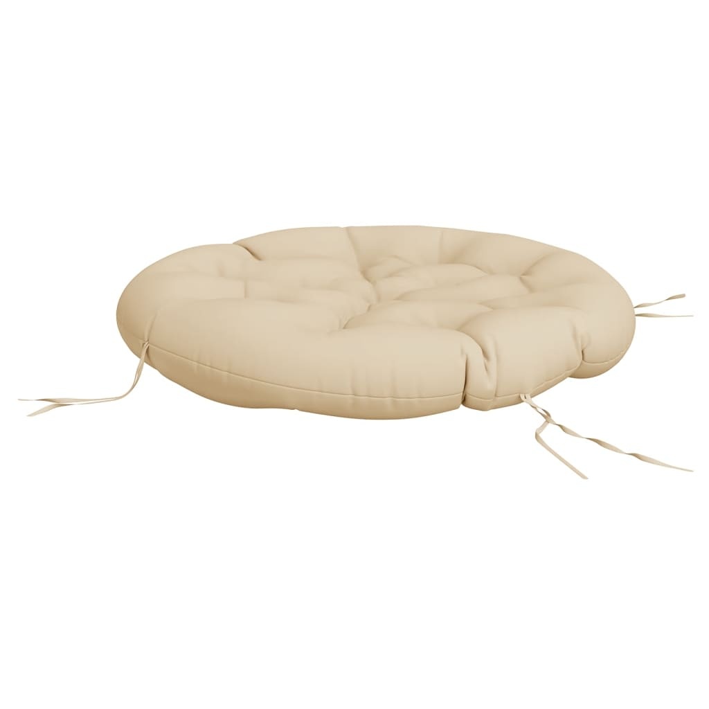 Rond Zitkussen Ø 100x11 cm Beige Oxford Stof - 33% Korting
