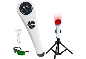 Infrarood Therapieapparaat: Pijnverlichting voor Spieren & Gewrichten (650/808nm)