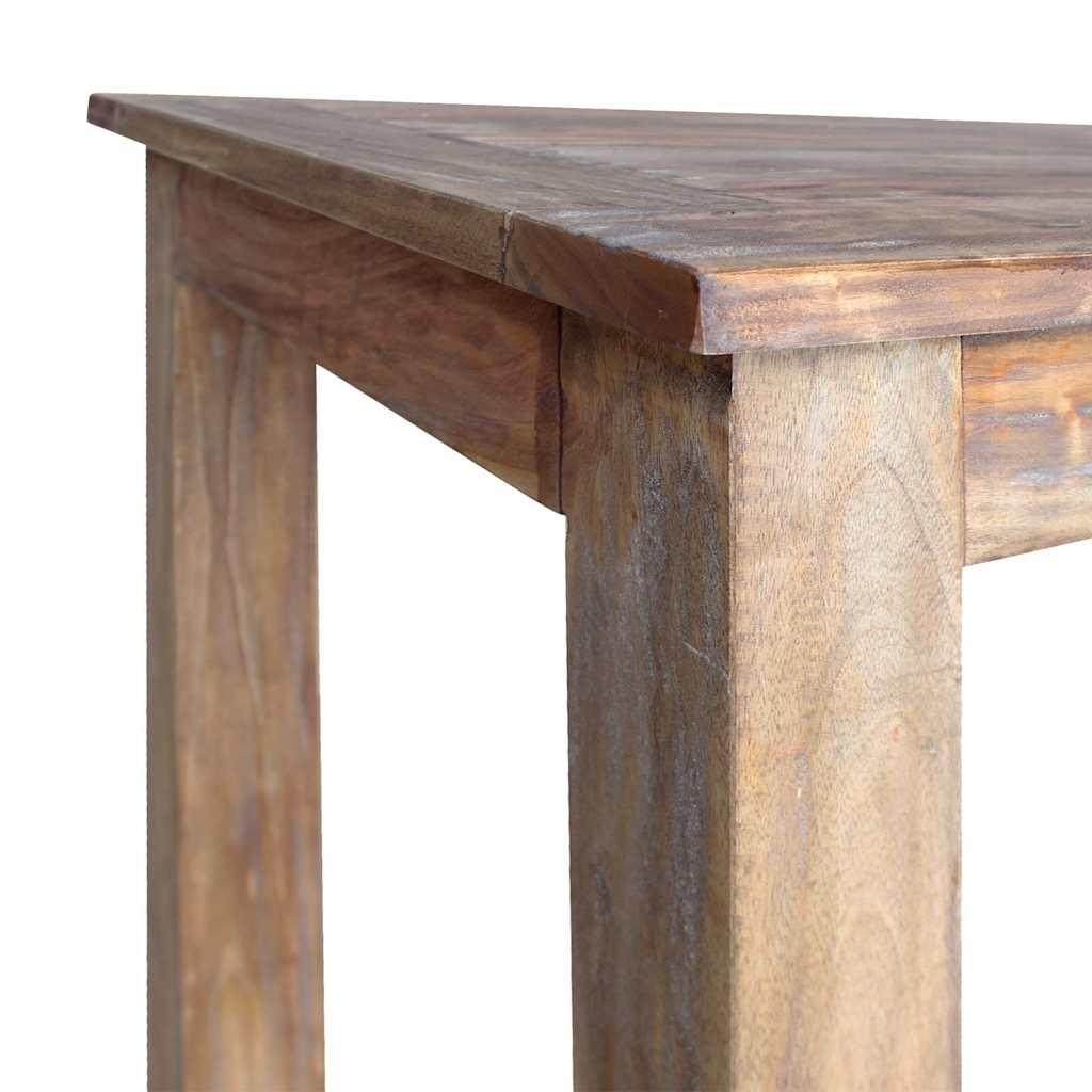 Eettafel 120x60x77 cm Massief Mahoniehout - 35% Korting