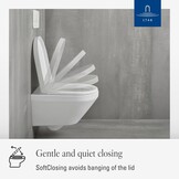 Toiletzitting Villeroy & Boch D-vorm Wit Alpin (34% korting)