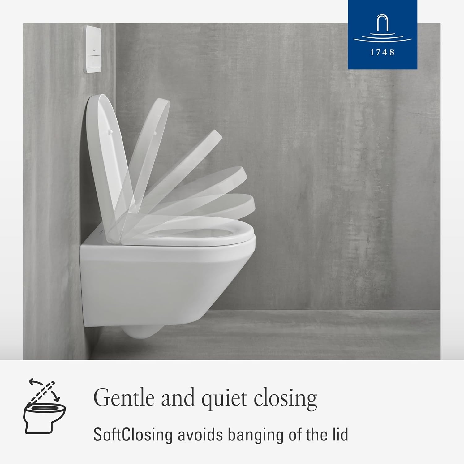 Toiletzitting Villeroy & Boch D-vorm Wit Alpin (34% korting)