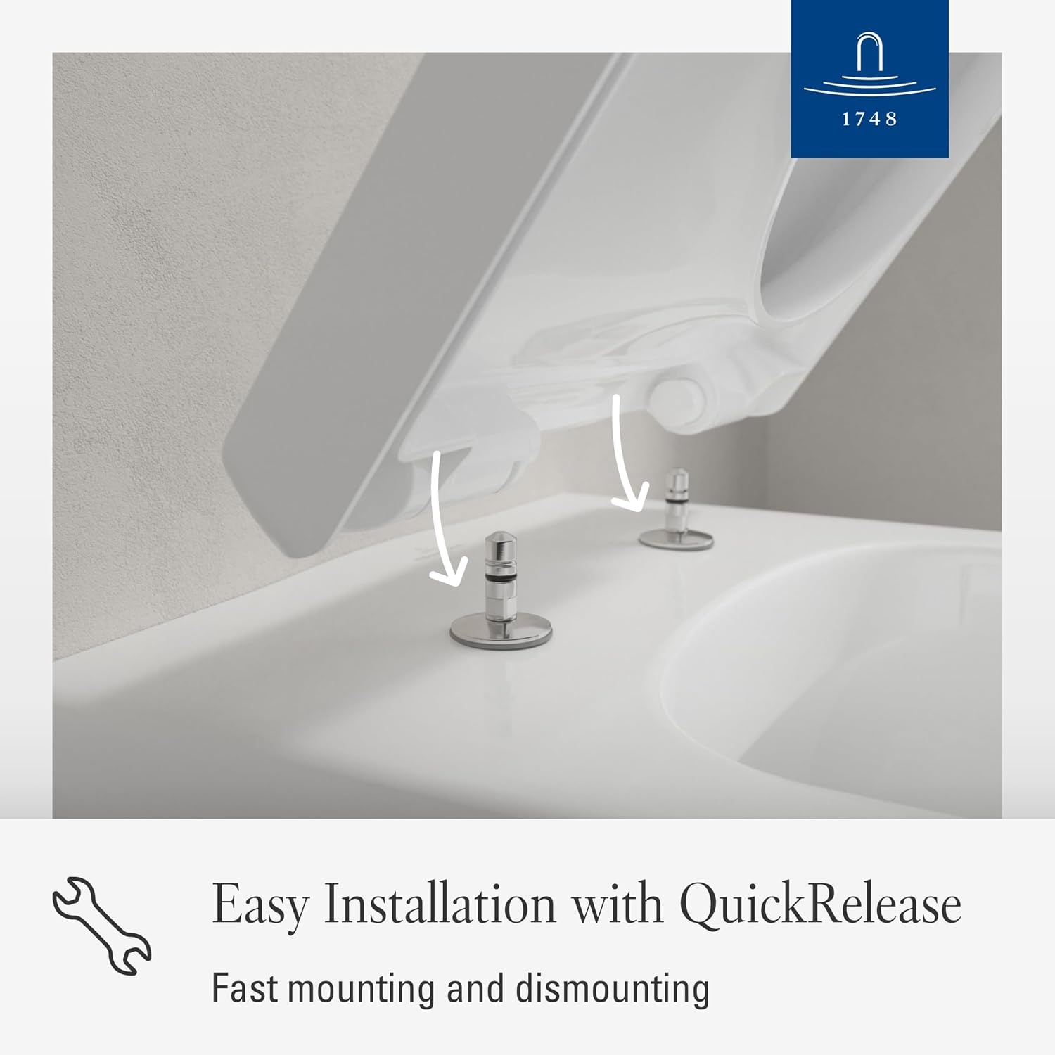 Toiletzitting Villeroy & Boch D-vorm Wit Alpin (34% korting)