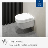 Toiletzitting Villeroy & Boch D-vorm Wit Alpin (34% korting)