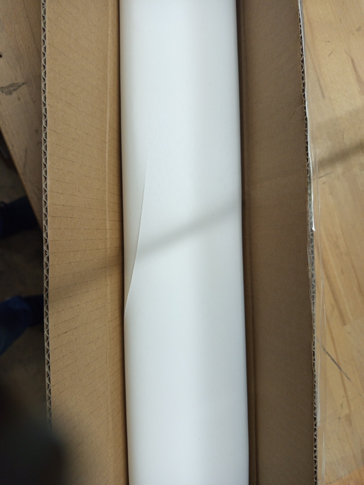 UV-Beschermend Buitenrolgordijn Wit 100x230cm - 56% Korting