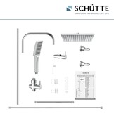 Douchesysteem met Grote Regendouche & Handdouche (34% Korting)