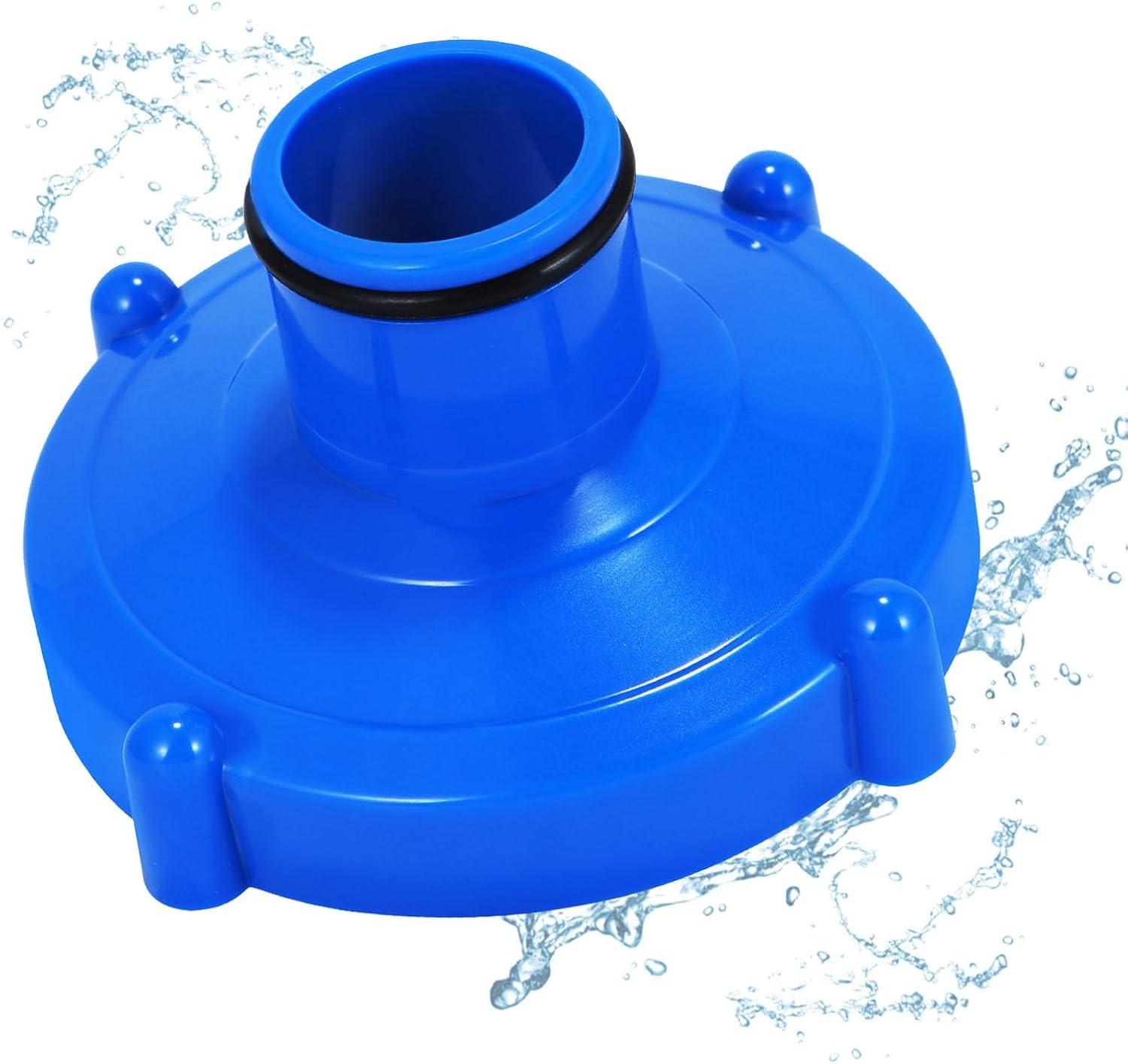 Zwembad Adapter voor Stofzuiger & Zuigslang - 80mm naar 32mm - Blauw - 37% Korting