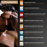 Vaste Douchezeep & Shampoo Set Mannen - 4 Geuren - Vegan & Duurzaam - 33% Korting