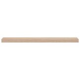 vidaXL Wandschappen 2 stuks - 90x23,5x4 cm Bewerkt Hout (34% Korting)