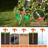 24x Schroef Tentharingen 20cm Oranje - 31% Korting