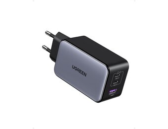 100W Snellader USB-C (3 Poorten) PD 3.0 QC 4.0 Compact - 33% Korting