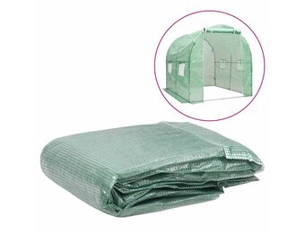 VidaXL Kas Hoes Vervangend (4 m²) Groen - 34% Korting!