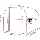VidaXL Kas Hoes Vervangend (4 m²) Groen - 34% Korting!