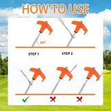 24x Oranje Schroef Tentharingen 20cm - Voor Camping & Harde Grond (-31%)