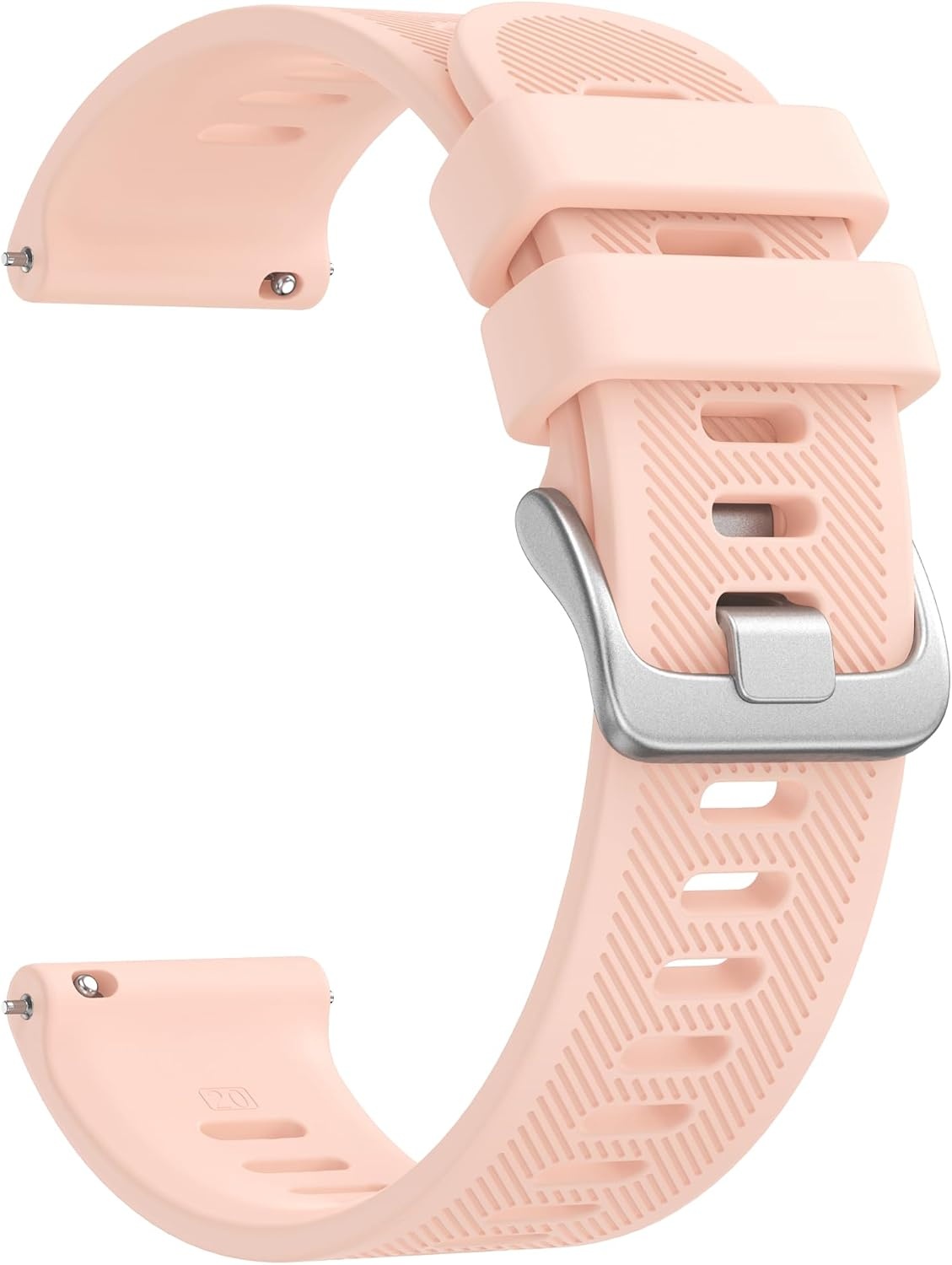 Roze Siliconen Horlogeband 20mm voor Smartwatch | Ademend & Waterbestendig | 48% Korting