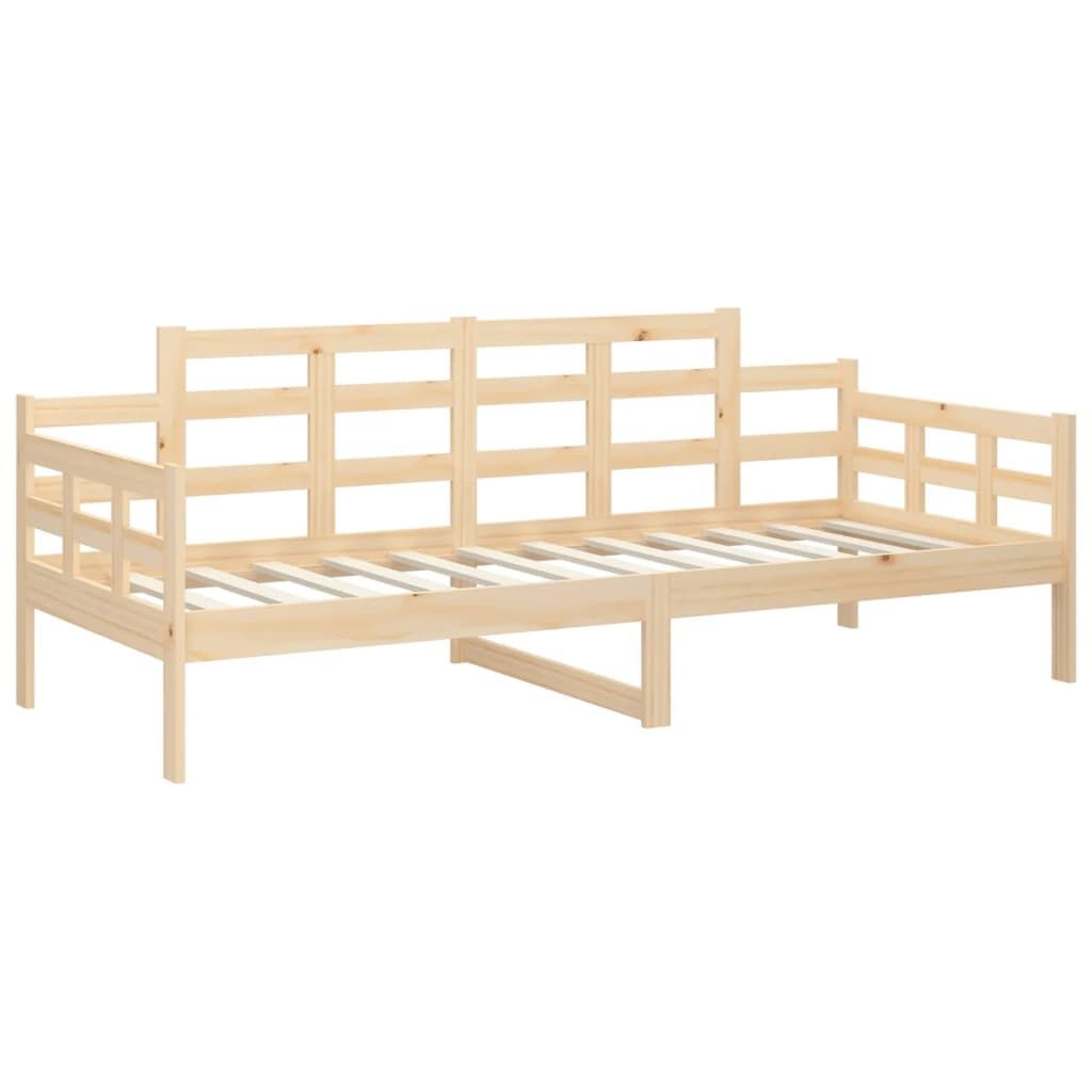 Houten Slaapbank Grenenhout 80x200 cm - 54% Korting
