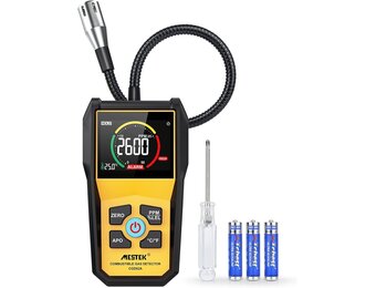 Draagbare Gaslekdetector MESTEK CGD02A - Brandbaar Gas Alarm (34% Korting)