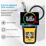 Draagbare Gaslekdetector MESTEK CGD02A - Brandbaar Gas Alarm (34% Korting)