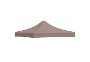 Taupe Partytentdak 3x3m - 33% Korting