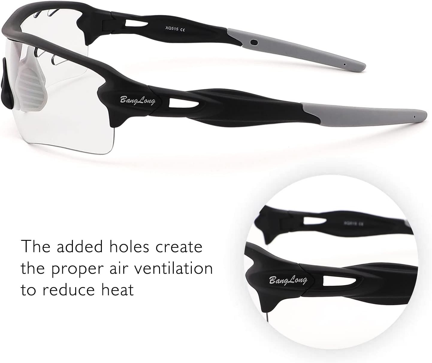 Zelfkleurende Fietsbril met UV400-bescherming - Sport & Outdoor