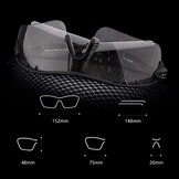 Zelfkleurende Fietsbril met UV400-bescherming - Sport & Outdoor