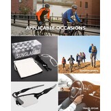 Zelfkleurende Fietsbril met UV400-bescherming - Sport & Outdoor