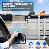 Automatische Poortopener TOPENS RK500T - 600kg / 12m - Zwart