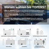 Automatische Poortopener TOPENS RK500T - 600kg / 12m - Zwart