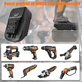 Makita 18V naar Worx 18V-20V Accu-Adapter (30% Korting)