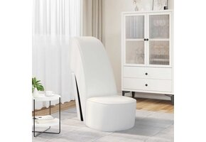 Hakstoel Kunstleer Wit - Uniek Pomp Design (41% Korting)
