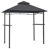 Barbecue Paviljoen Staal 240x150x255 cm Antraciet - 41% Korting
