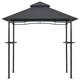 Barbecue Paviljoen Staal 240x150x255 cm Antraciet - 41% Korting
