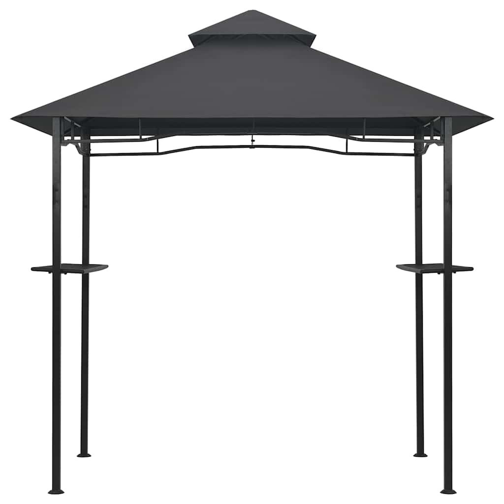Barbecue Paviljoen Staal 240x150x255 cm Antraciet - 41% Korting