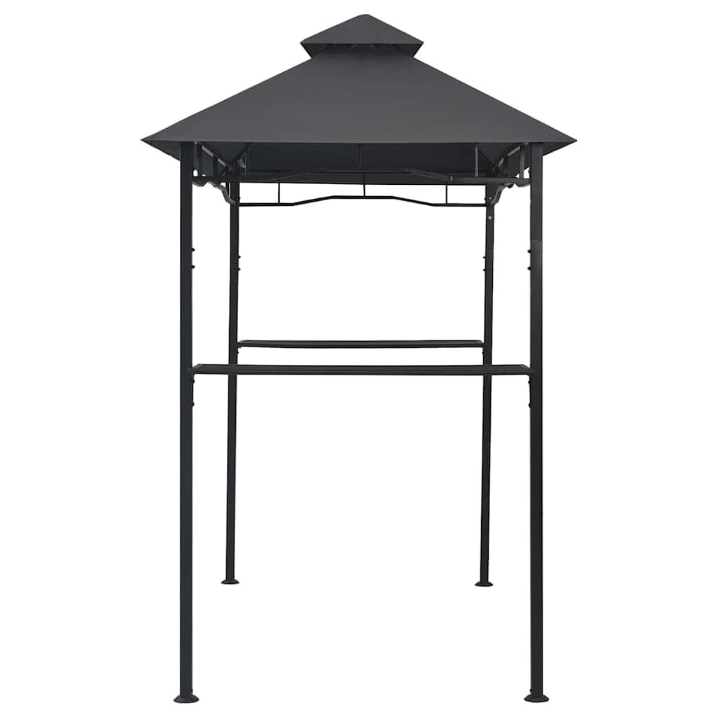 Barbecue Paviljoen Staal 240x150x255 cm Antraciet - 41% Korting