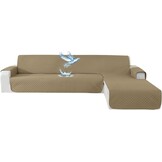 Waterdichte Hoekbankhoes L-Vorm Khaki - 33% Korting
