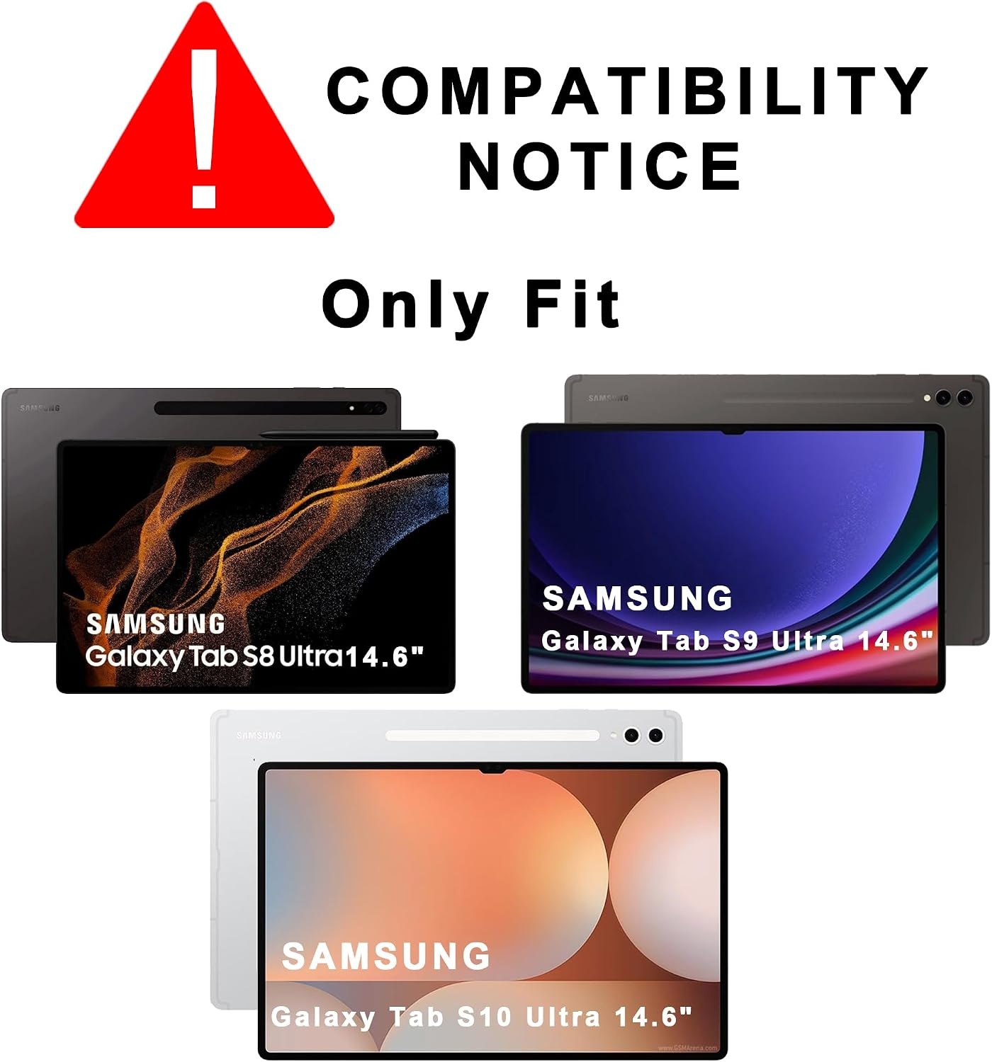 Toetsenbordhoes QWERTZ met Touchpad voor Samsung Tab S10/S9/S8 Ultra (34% Korting)