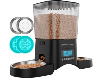 Automatische Voerbak Katten 3.5L Zwart - 33% Korting