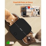 Automatische Voerbak Katten 3.5L Zwart - 33% Korting