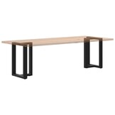 Eettafelpoten T-vormig 2 st Staal Zwart 60x35 cm - 34% Korting