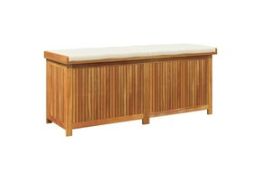 Massief Acacia Houten Kussenbox Buiten 150x50cm - 35% Korting!